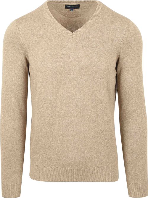 Suitable Respect Vinir Pullover Melange Piaskowy Product