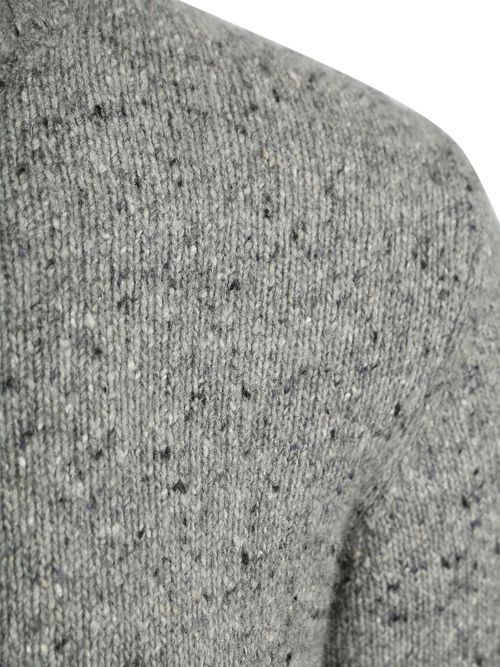 Suitable Rollkragenpullover Donnegal Tweed Eco Wool Grau Product / Detail