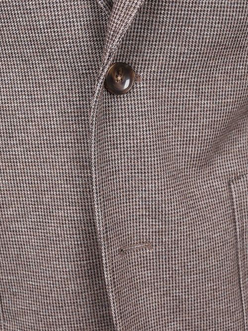 Suitable Blazer Fame Houndstooth Tabacco
