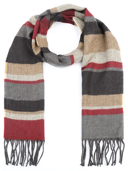 Suitable Sciarpa Uomo Marrone Rosso Product
