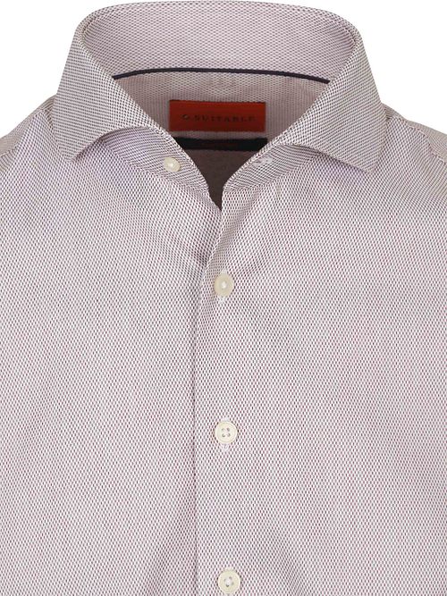 Suitable Shirt Jacquard Luxe Red Product / Detail
