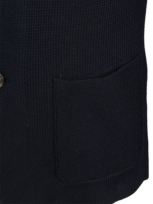 Suitable Cardigan Button Aaron Navy Product / Detail