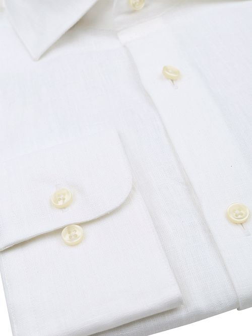 Suitable Shirt Linen White Product / Detail