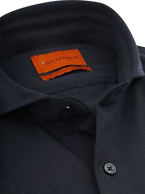 Suitable Shortsleeve Sorona Skjorte Erik Marineblå Product