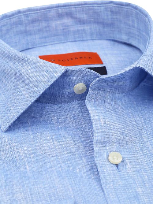 Suitable Skjorte i Lys Blått av Lin Product / Detail