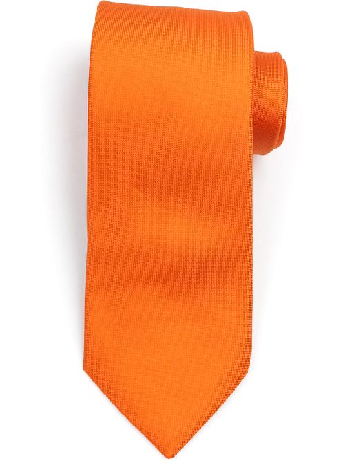 Suitable Soie Cravate Orange