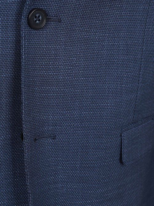 Suitable Sports Jacket Structure Lined Navy Product / Detail