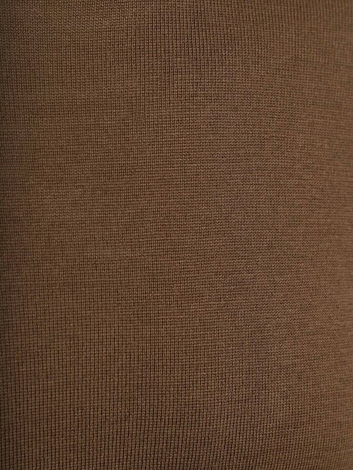 Sweter Suitable z wełny merynosów w kolorze taupe Product / Detail