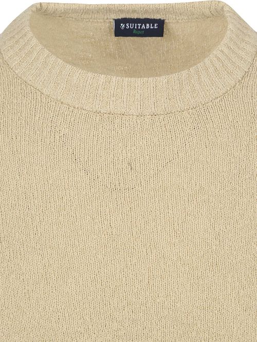 Sweter Suitable w splocie bouclé w kolorze beżowym Product / Detail