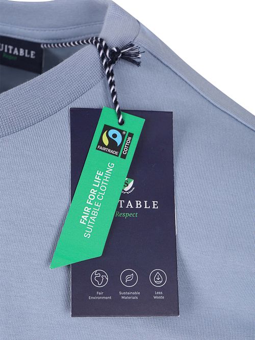 Suitable Respect T-shirt Tim Light Blue Product / Detail