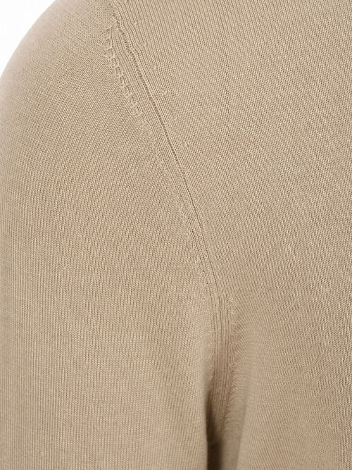 Suitable Compact Cotton Pullover Turtle Sand Product / Detail