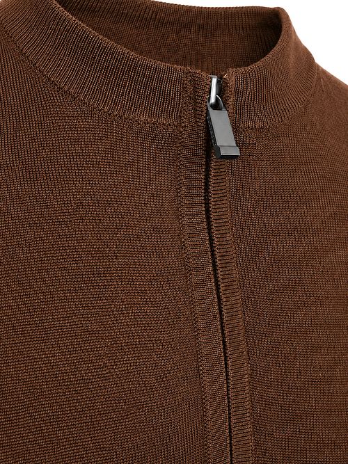 Suitable Besætning Lynlås Merino Brun Product / Detail