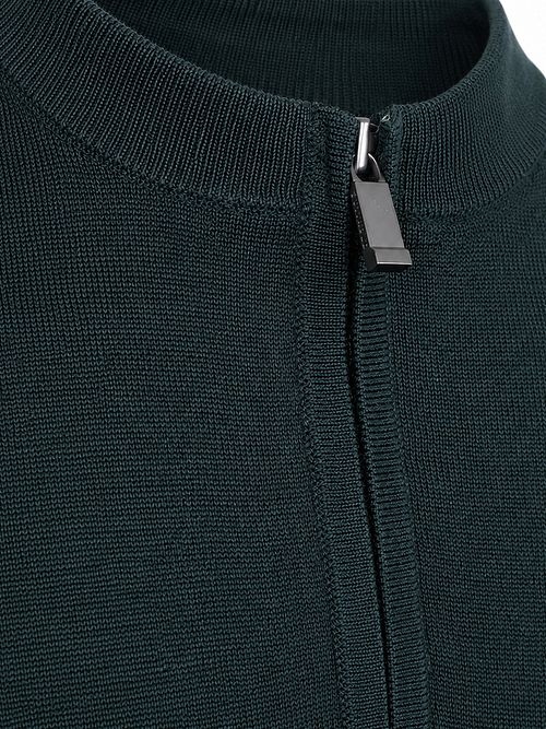 Suitable Besætning Lynlås Merino Mørkegrøn Product / Detail