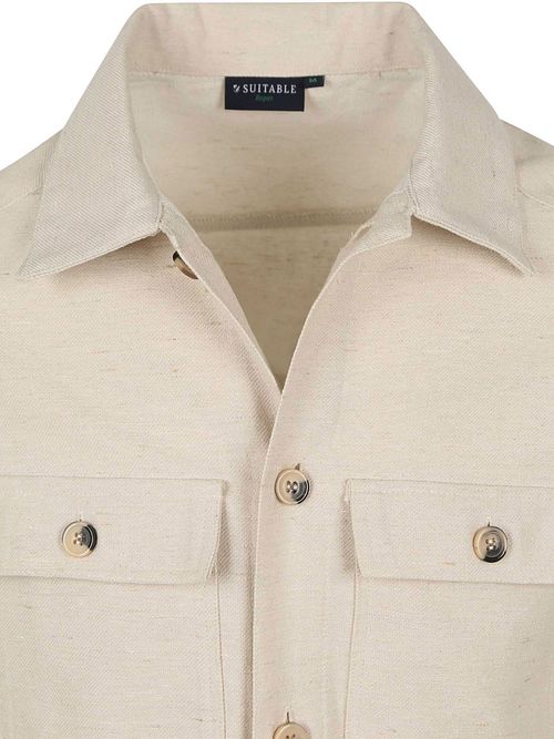 Suitable Drop Loop Overshirt Sand Product / Detail