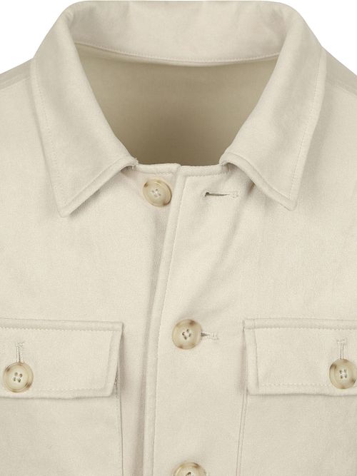 Suitable Pasetta Overshirt Ecru Product / Detail