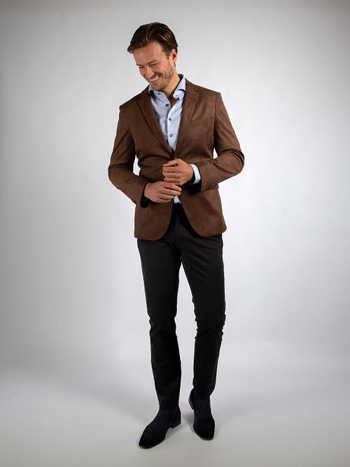 Suitable Veste de Costume Pasetta Cognac Model / Voorkant