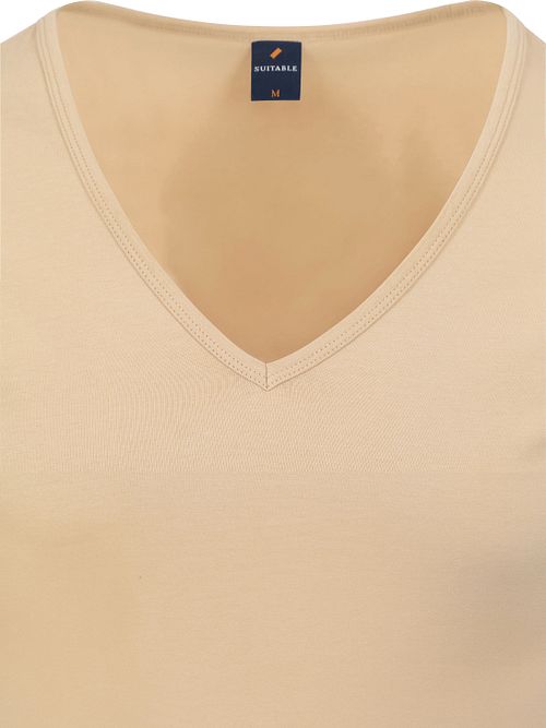Suitable Vitaru camiseta interior invisible con cuello pico profundo (pack de 2) Product / Detail