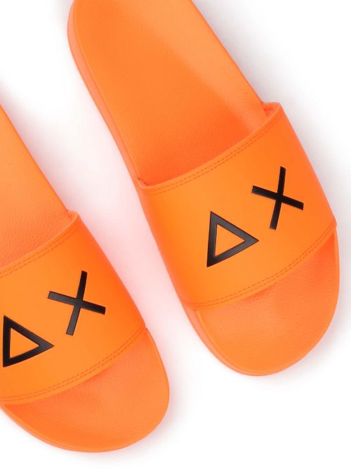 Sun68 Badesandalen Logo Orange