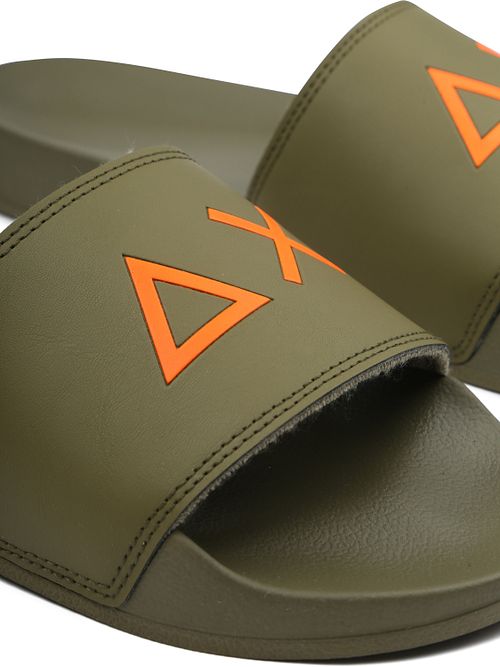 Sun68 Slippers Logo Army Product / Detail