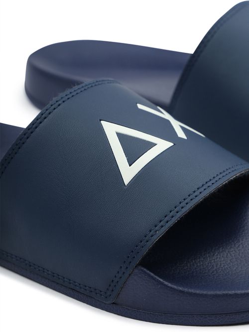 Sun68 Tofflor Logo Marinblå Product / Detail