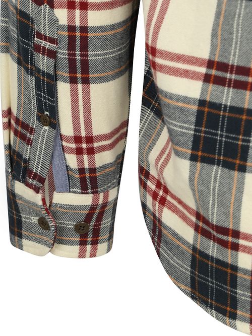Superdry Chemise à Carreaux Lumberjack Blanc Cassé Product / Detail