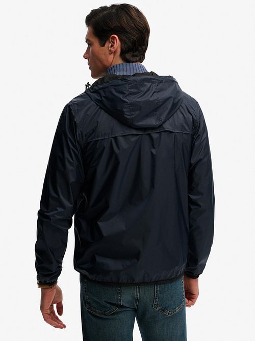 Superdry Windbreaker Jacket Navy Model / Achterkant