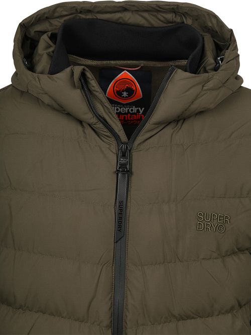 Superdry Hettegenser Jakke Oliven Product / Detail