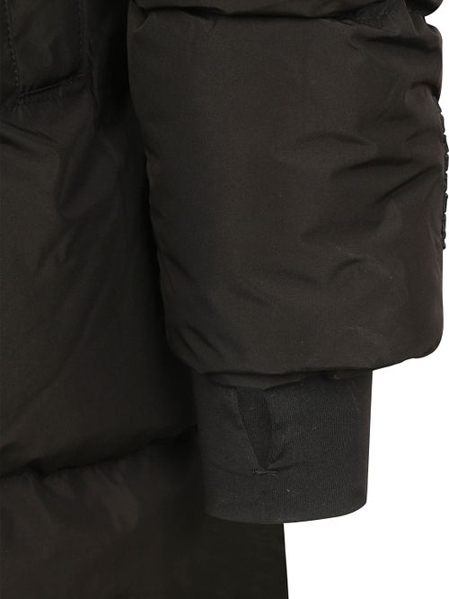 Superdry lång dunjacka med huva svart Product / Detail