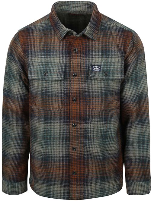 Superdry Overshirt Miller Wool Blend Ombre Multicolour Product