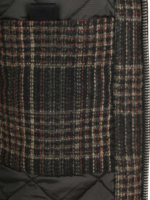 Superdry Overshirt Wool Blend Checks Brown Product / Detail