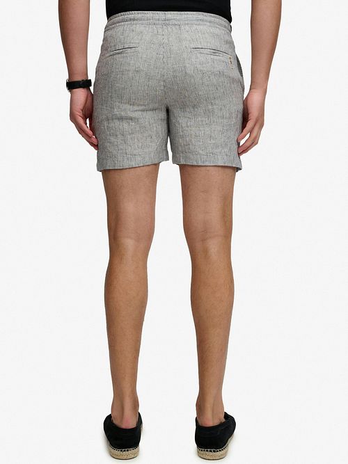 Superdry Merchant Bermuda Righe Blu Model / Achterkant