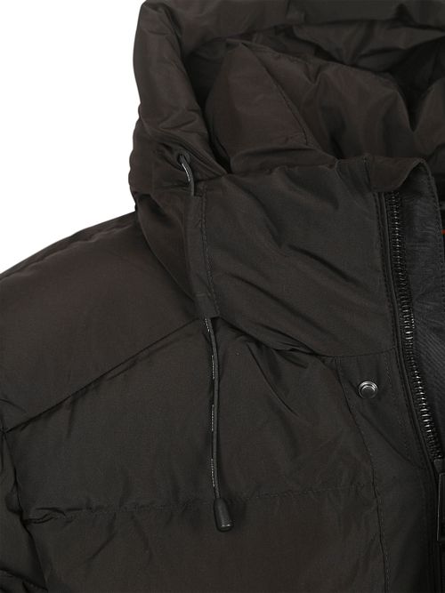 Superdry Piumino lungo con cappuccio nero Product / Detail