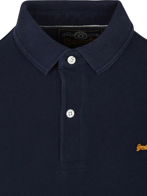 Superdry Polo Piqué Classique Marine Product / Detail