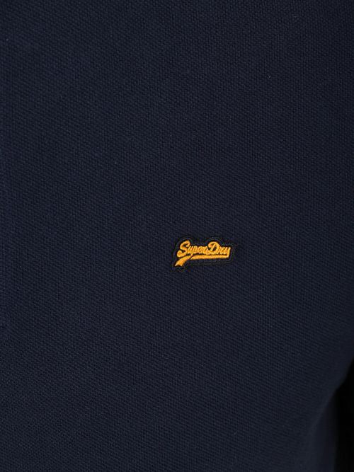 Superdry Polo Piqué Klassisk Marineblå Product / Detail