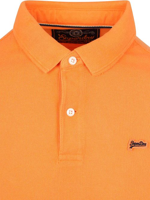 Superdry Polo Pique Klassisk Oransje Product / Detail