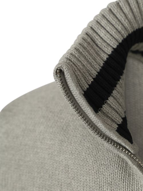 Superdry Half Zip Pullover Heavy Grau Product / Detail