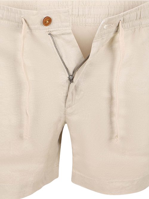 Lniane szorty Superdry Merchant w kolorze piaskowym Product / Detail