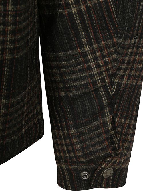 Superdry Surchemise Wool Blend Marron A Carreaux Product / Detail