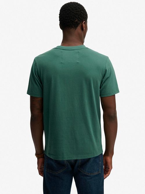 Superdry Neon Relaxed T-Shirt Grønn Model / Achterkant