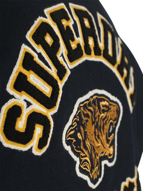 Superdry Varsity Bomber Jakke Flåde Product / Detail