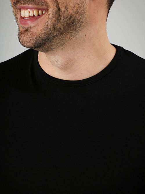 Suitable Ota T-shirt med rund hals Svart 2-pack Model / Detail med Bram