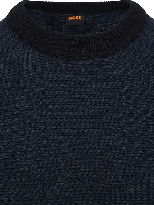 Sweter BOSS Aspoki w kolorze granatowo-czarnym Product / Detail