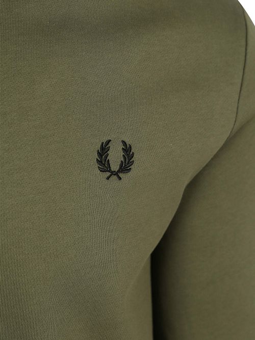 Sweter Fred Perry Half Zip w kolorze ciemnozielonym Z50 Product / Detail