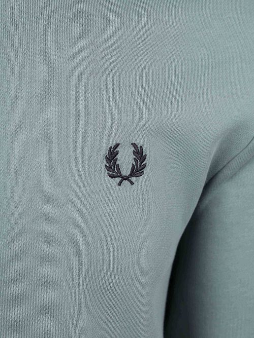 Sweter Fred Perry z półzamkiem, niebiesko-zielony Product / Detail