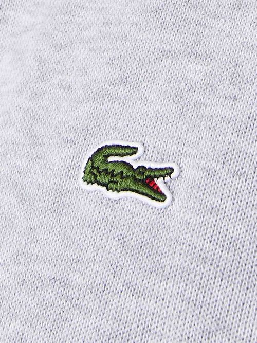 Sweter Lacoste z zamkiem w jasnoszarym kolorze Product / Detail