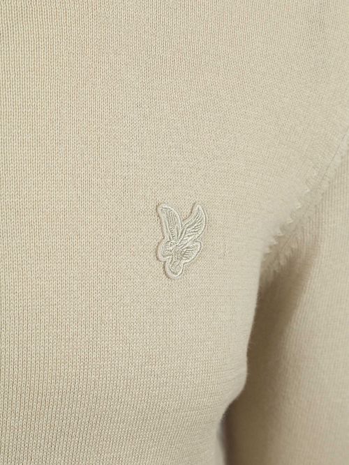 Sweter Lyle & Scott Tonal w kolorze greige Product / Detail