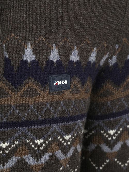 Sweter NZA Iker Nordic Wool Blend w kolorze hazel Product / Detail