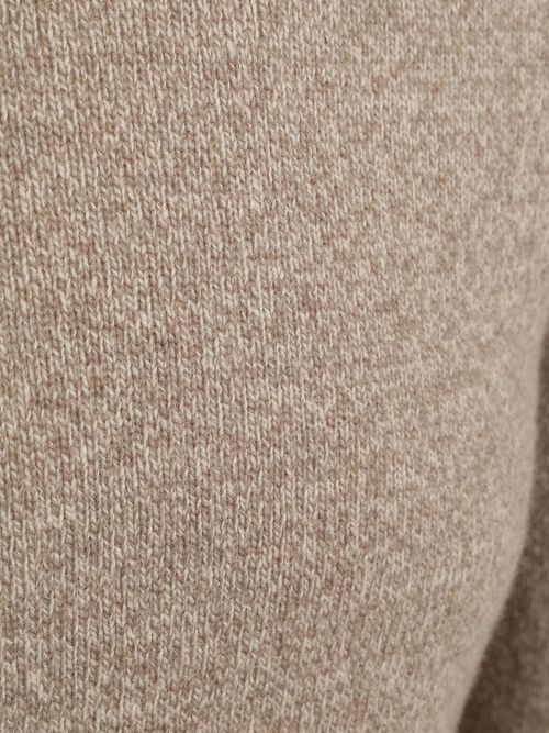 Sweter Profuomo z mieszanki wełny w kolorze piaskowym Product / Detail