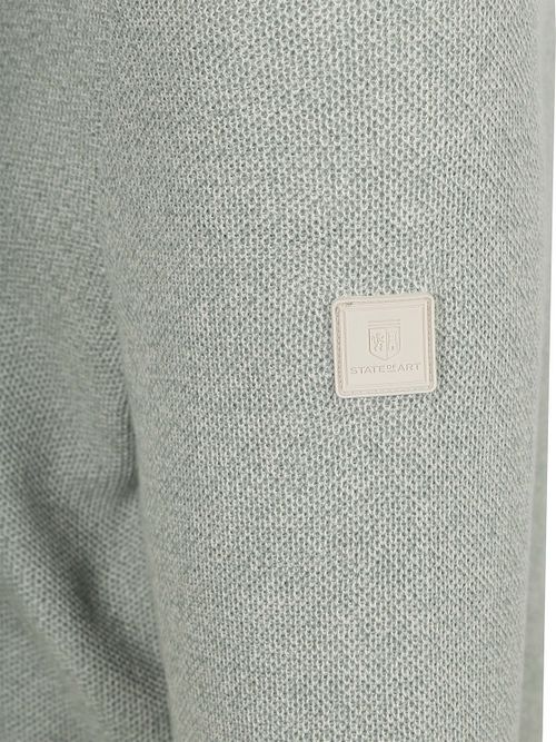 Sweter State of Art z półgolfem i zamkiem do połowy w kolorze jasnozielonym Product / Detail