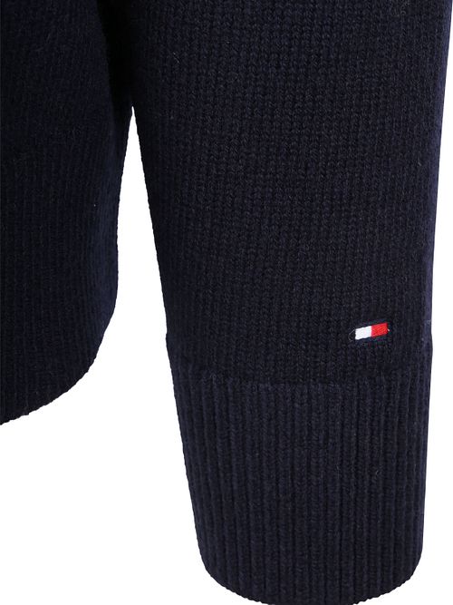 Sweter Tommy Hilfiger Fairisle z nadrukiem, granatowy Product / Detail